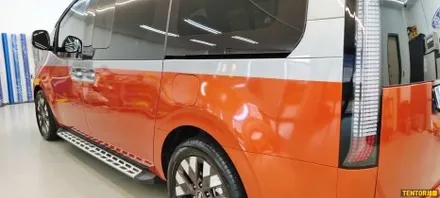 현대_스타리아[듀오톤랩핑][3M 1080 유광 피에리 오렌지]세종랩핑/대전랩핑/청주랩핑/천안랩핑/공주랩핑 / 세종 장군면