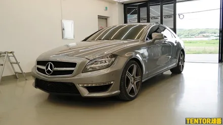 벤츠_CLS63AMG[전체랩핑][3M 1080 애쉬 그레이]세종랩핑/대전랩핑/청주랩핑/천안랩핑/공주랩핑/논산랩핑 / 세종 장군면
