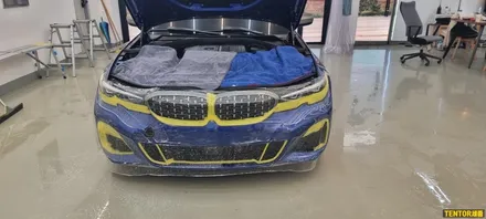 BMW_340i[윈드쉴드, 범퍼PPF][Stek Dyno Flex]세종자동차유리PPF/대전자동차유리PPF/청주자동차유리PPF/천안유리PPF/공주유리PPF / 세종 장군면