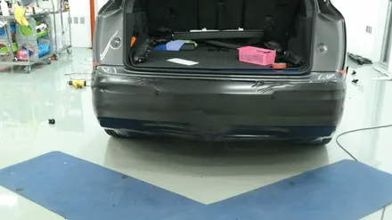 아우디(Audi)_Q7[전체랩핑, 크롬죽이기]플렉스 리얼 흑간지~[에이버리 사틴블랙] / 세종 장군면