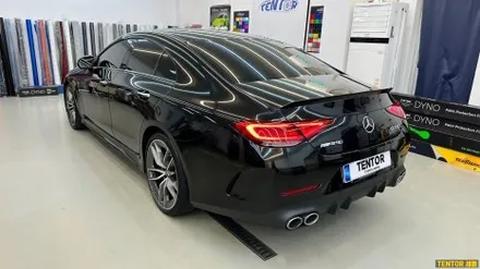 벤츠_CLS53[고광택전체랩핑][비닐프로그 Metal Black]세종랩핑/대전랩핑/청주랩핑/천안랩핑/공주랩핑/논산랩핑/고광택전체랩핑 / 세종 장군면