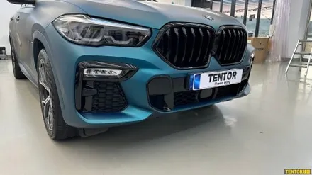 BMW_X6[전체랩핑][비닐프로그 paolo veronese green]세종랩핑/대전랩핑/청주랩핑/천안랩핑/공주랩핑/논산랩핑/고광택전체랩핑 / 세종 장군면