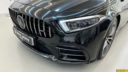 벤츠_CLS53[고광택전체랩핑][비닐프로그 Metal Black]세종랩핑/대전랩핑/청주랩핑/천안랩핑/공주랩핑/논산랩핑/고광택전체랩핑 / 세종 장군면