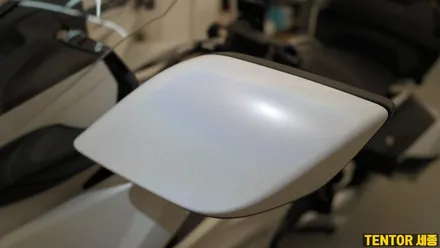 BMW_K1600bGT[전체랩핑]무지개빛 은은한 사틴화이트[3m 사틴고스트펄] / 세종 장군면