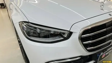 벤츠_S580[전체랩핑][비닐프로그 Vinyl Frog 크리스탈 화이트]세종자동차랩핑/대전자동차랩핑/청주자동차랩핑/천안자동차랩핑/공주자동차랩핑/논산자동차랩핑/고광택전체랩핑 / 세종 장군면