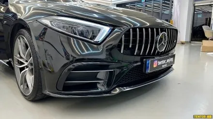 벤츠_CLS53[고광택전체랩핑][비닐프로그 Metal Black]세종랩핑/대전랩핑/청주랩핑/천안랩핑/공주랩핑/논산랩핑/고광택전체랩핑 / 세종 장군면