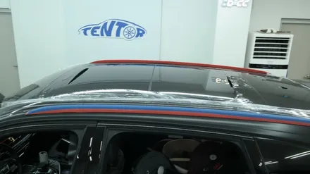 아우디(Audi)_Q7[전체랩핑, 크롬죽이기]플렉스 리얼 흑간지~[에이버리 사틴블랙] / 세종 장군면