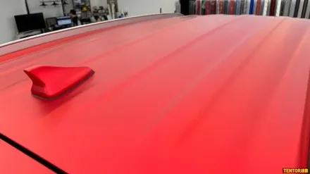 현대_싼타페tm[전체랩핑][비닐프로그 Prismatic Red]세종랩핑/대전랩핑/청주랩핑/천안랩핑/공주랩핑/논산랩핑/고광택전체랩핑 / 세종 장군면