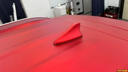 현대_싼타페tm[전체랩핑][비닐프로그 Prismatic Red]세종랩핑/대전랩핑/청주랩핑/천안랩핑/공주랩핑/논산랩핑/고광택전체랩핑 / 세종 장군면