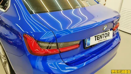 BMW_330e[전체랩핑]주변 지인들도 도색한줄 아는 그 필름!!!텍랩!!! / 세종 장군면