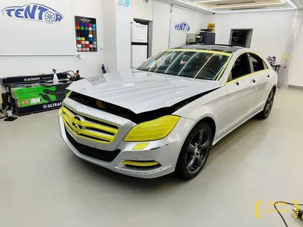 벤츠_CLS350[고광택전체랩핑][비닐프로그 Vinyl Frog 크리스탈 화이트]세종자동차랩핑/대전자동차랩핑/청주자동차랩핑/천안자동차랩핑/공주자동차랩핑/논산자동차랩핑/고광택전체랩핑 / 세종 장군면