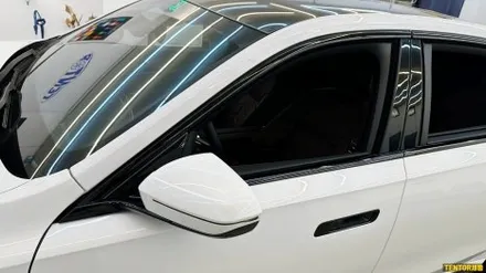 BMW_i7[전체크롬딜리트][3M 2080 유광블랙]세종랩핑/대전랩핑/청주랩핑/천안랩핑/공주랩핑/논산랩핑 / 세종 장군면