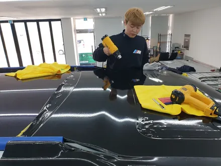 [텐토르 세종점]랜드로버_디스커버리4[루프스킨]3M 2080 유광 블랙 / 세종 장군면