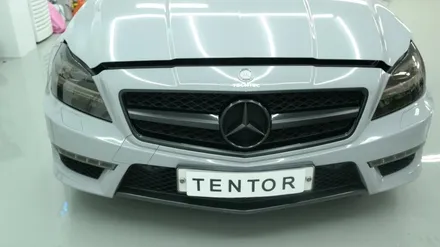 벤츠_CLS63 AMG[라이트필름]나만의 컬러렌즈로 센스있게~[퍼플 그레이][텐토르세종점] / 세종 장군면