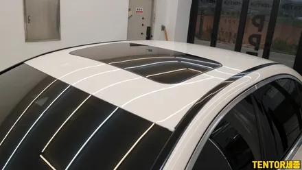 벤츠_E300[블랙PPF루프스킨][클리프디자인, 3m유광블랙]세종PPF/대전PPF/청주PPF/천안PPF/공주PPF/논산PPF / 세종 장군면