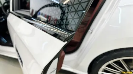 BMW_i7[전체크롬딜리트][3M 2080 유광블랙]세종랩핑/대전랩핑/청주랩핑/천안랩핑/공주랩핑/논산랩핑 / 세종 장군면
