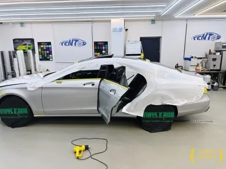 벤츠_CLS350[고광택전체랩핑][비닐프로그 Vinyl Frog 크리스탈 화이트]세종자동차랩핑/대전자동차랩핑/청주자동차랩핑/천안자동차랩핑/공주자동차랩핑/논산자동차랩핑/고광택전체랩핑 / 세종 장군면