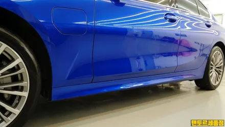 BMW_330e[전체랩핑]주변 지인들도 도색한줄 아는 그 필름!!!텍랩!!! / 세종 장군면