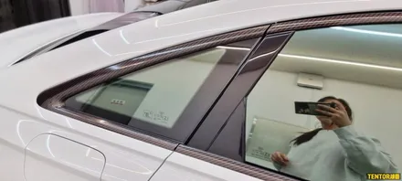 아우디_A6[전체크롬딜리트][3M 리얼카본, 2080 유광블랙]세종랩핑견적/대전랩핑견적/청주랩핑견적/천안랩핑견적/공주랩핑견적/논산랩핑견적 / 세종 장군면
