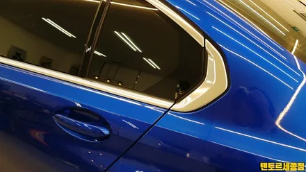 BMW_330e[전체랩핑]주변 지인들도 도색한줄 아는 그 필름!!!텍랩!!! / 세종 장군면
