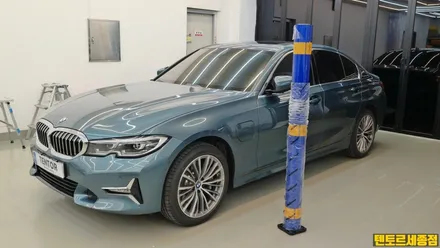 BMW_330e[전체랩핑]주변 지인들도 도색한줄 아는 그 필름!!!텍랩!!! / 세종 장군면