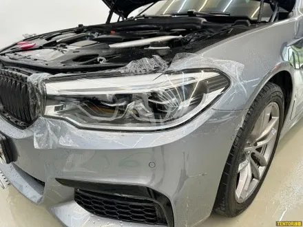 BMW_5시리즈[키드니그릴 랩핑, 헤드램프PPF][3M 2080 유광블랙]세종랩핑/대전랩핑/청주랩핑/천안랩핑/공주랩핑/논산랩핑 / 세종 장군면