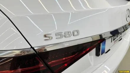 벤츠_S580[전체랩핑][비닐프로그 Vinyl Frog 크리스탈 화이트]세종자동차랩핑/대전자동차랩핑/청주자동차랩핑/천안자동차랩핑/공주자동차랩핑/논산자동차랩핑/고광택전체랩핑 / 세종 장군면