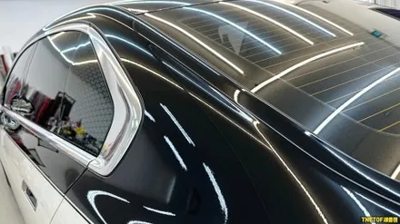 BMW_i7[듀오톤, 듀오랩핑][비닐프로그 Vinyl Frog 피아노블랙]세종랩핑/대전랩핑/청주랩핑/천안랩핑/공주랩핑/논산랩핑/고광택전체랩핑 / 세종 장군면