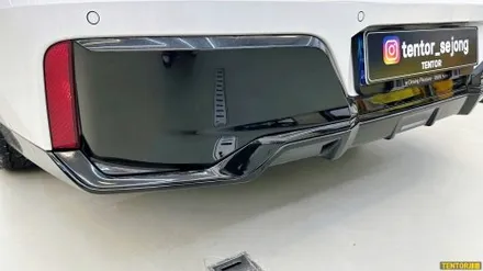 BMW_i7[전체크롬딜리트][3M 2080 유광블랙]세종랩핑/대전랩핑/청주랩핑/천안랩핑/공주랩핑/논산랩핑 / 세종 장군면