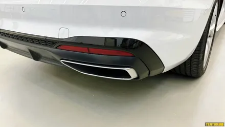 아우디_A4[루프스킨, 전체크롬딜리트][3M 2080 유광블랙]세종랩핑/대전랩핑/청주랩핑/천안랩핑/공주랩핑/논산랩핑 / 세종 장군면