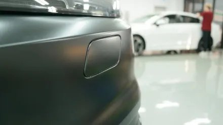아우디(Audi)_Q7[전체랩핑, 크롬죽이기]플렉스 리얼 흑간지~[에이버리 사틴블랙] / 세종 장군면