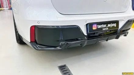 BMW_i7[전체크롬딜리트][3M 2080 유광블랙]세종랩핑/대전랩핑/청주랩핑/천안랩핑/공주랩핑/논산랩핑 / 세종 장군면