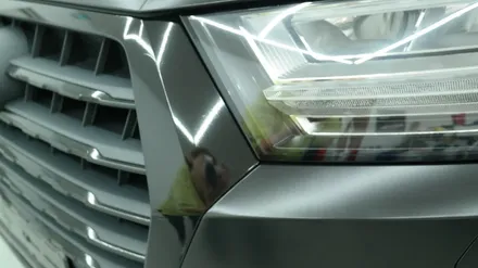 아우디(Audi)_Q7[전체랩핑, 크롬죽이기]플렉스 리얼 흑간지~[에이버리 사틴블랙] / 세종 장군면
