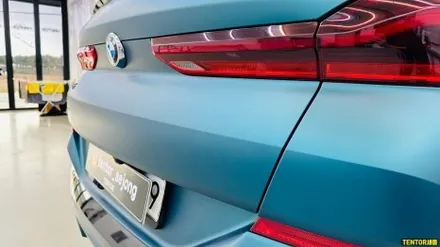 BMW_X6[전체랩핑][비닐프로그 paolo veronese green]세종랩핑/대전랩핑/청주랩핑/천안랩핑/공주랩핑/논산랩핑/고광택전체랩핑 / 세종 장군면