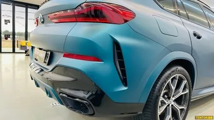 BMW_X6[전체랩핑][비닐프로그 paolo veronese green]세종랩핑/대전랩핑/청주랩핑/천안랩핑/공주랩핑/논산랩핑/고광택전체랩핑 / 세종 장군면
