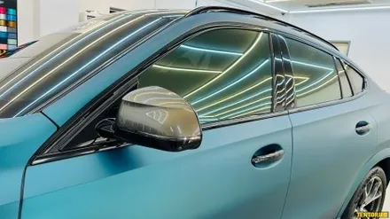 BMW_X6[전체랩핑][비닐프로그 paolo veronese green]세종랩핑/대전랩핑/청주랩핑/천안랩핑/공주랩핑/논산랩핑/고광택전체랩핑 / 세종 장군면