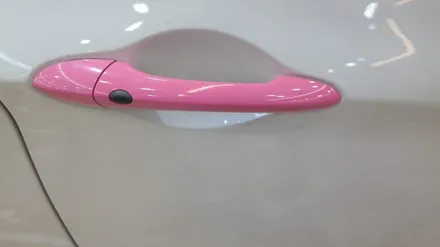 현대_YF쏘나타[부분랩핑]3M Gloss Hot Pink 유광 핫핑크 / 세종 장군면