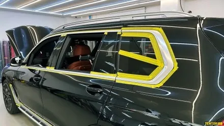 BMW_X7[전체크롬딜리트, 실내PPF][3M 2080 유광블랙]세종랩핑/대전랩핑/청주랩핑/천안랩핑/공주랩핑/논산랩핑 / 세종 장군면