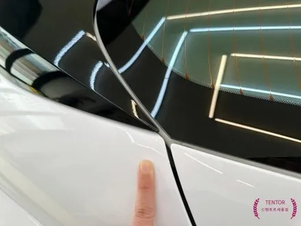 현대_아이오닉6[듀오톤랩핑][비닐프로그 Vinyl Frog 피아노블랙]세종랩핑/대전랩핑/청주랩핑/천안랩핑/공주랩핑/논산랩핑/고광택전체랩핑 / 세종 장군면