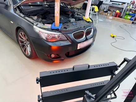 BMW_528i[사고 범퍼랩핑][3m 사틴블랙]세종랩핑/대전랩핑/청주랩핑/천안랩핑/공주랩핑/논산랩핑 / 세종 장군면