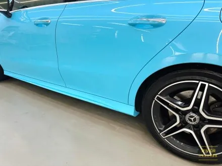벤츠_CLA250[고광택전체랩핑][비닐프로그 스카이 블루]세종랩핑/대전랩핑/청주랩핑/천안랩핑/논산랩핑/공주랩핑 / 세종 장군면