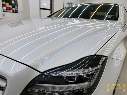 벤츠_CLS350[고광택전체랩핑][비닐프로그 Vinyl Frog 크리스탈 화이트]세종자동차랩핑/대전자동차랩핑/청주자동차랩핑/천안자동차랩핑/공주자동차랩핑/논산자동차랩핑/고광택전체랩핑 / 세종 장군면