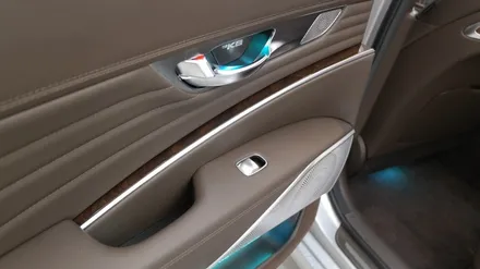 기아(KIA)_K9[실내랩핑]엔틱 우드 올드한 갬성NO 세련된 갬성YES!!![3M 블랙 브러쉬 메탈릭] / 세종 장군면