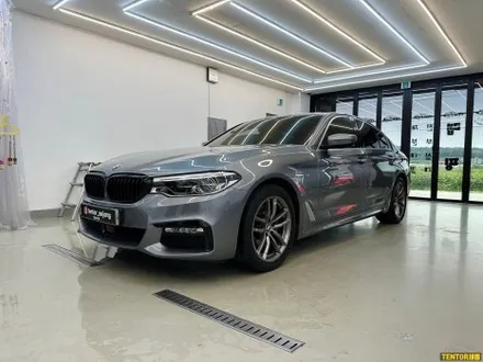 BMW_5시리즈[키드니그릴 랩핑, 헤드램프PPF][3M 2080 유광블랙]세종랩핑/대전랩핑/청주랩핑/천안랩핑/공주랩핑/논산랩핑 / 세종 장군면