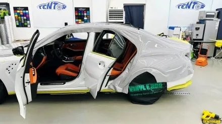 BMW_m3[전체랩핑][비닐프로그 Vinyl Frog 브라이트 그레이]세종랩핑/대전고광택랩핑/청주랩핑/천안랩핑/공주랩핑/논산랩핑/고광택전체랩핑 / 세종 장군면