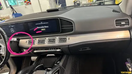벤츠_GLE300d[실내랩핑][비닐프로그 카본파이버]세종랩핑/대전랩핑/청주랩핑/천안랩핑/공주랩핑/논산랩핑/충청랩핑 / 세종 장군면