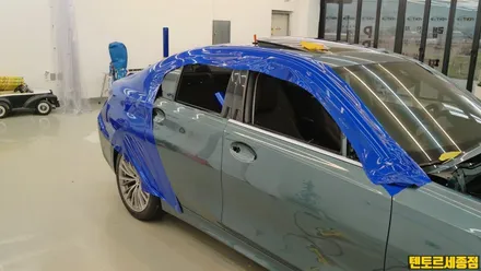 BMW_330e[전체랩핑]주변 지인들도 도색한줄 아는 그 필름!!!텍랩!!! / 세종 장군면