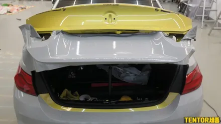 BMW_M4[전체랩핑 부분재시공][3M 1080 스톰 그레이]세종랩핑/대전랩핑/청주랩핑/천안랩핑/공주랩핑/논산랩핑 / 세종 장군면