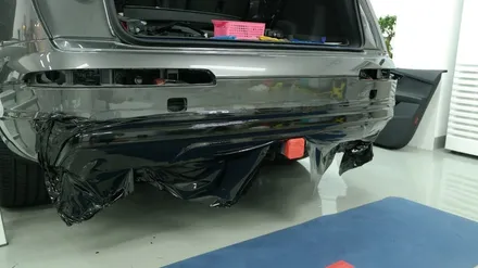 아우디(Audi)_Q7[전체랩핑, 크롬죽이기]플렉스 리얼 흑간지~[에이버리 사틴블랙] / 세종 장군면