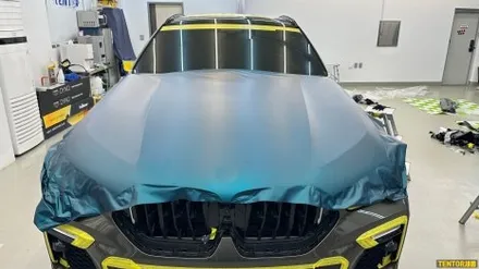 BMW_X6[전체랩핑][비닐프로그 paolo veronese green]세종랩핑/대전랩핑/청주랩핑/천안랩핑/공주랩핑/논산랩핑/고광택전체랩핑 / 세종 장군면